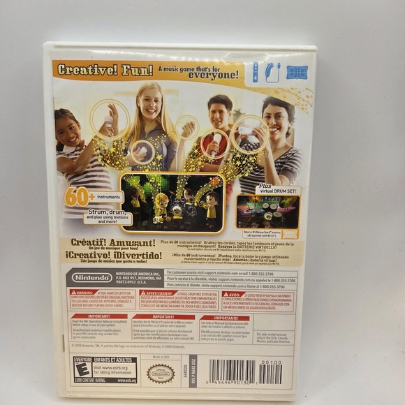 ⭐️Nintendo Wii Music Game - Rated E manual Included - Picture 2 of 3